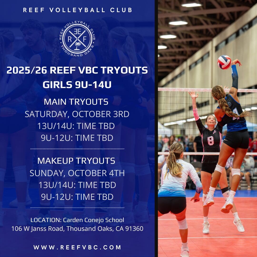 14 Under Tryouts flyer 2026
