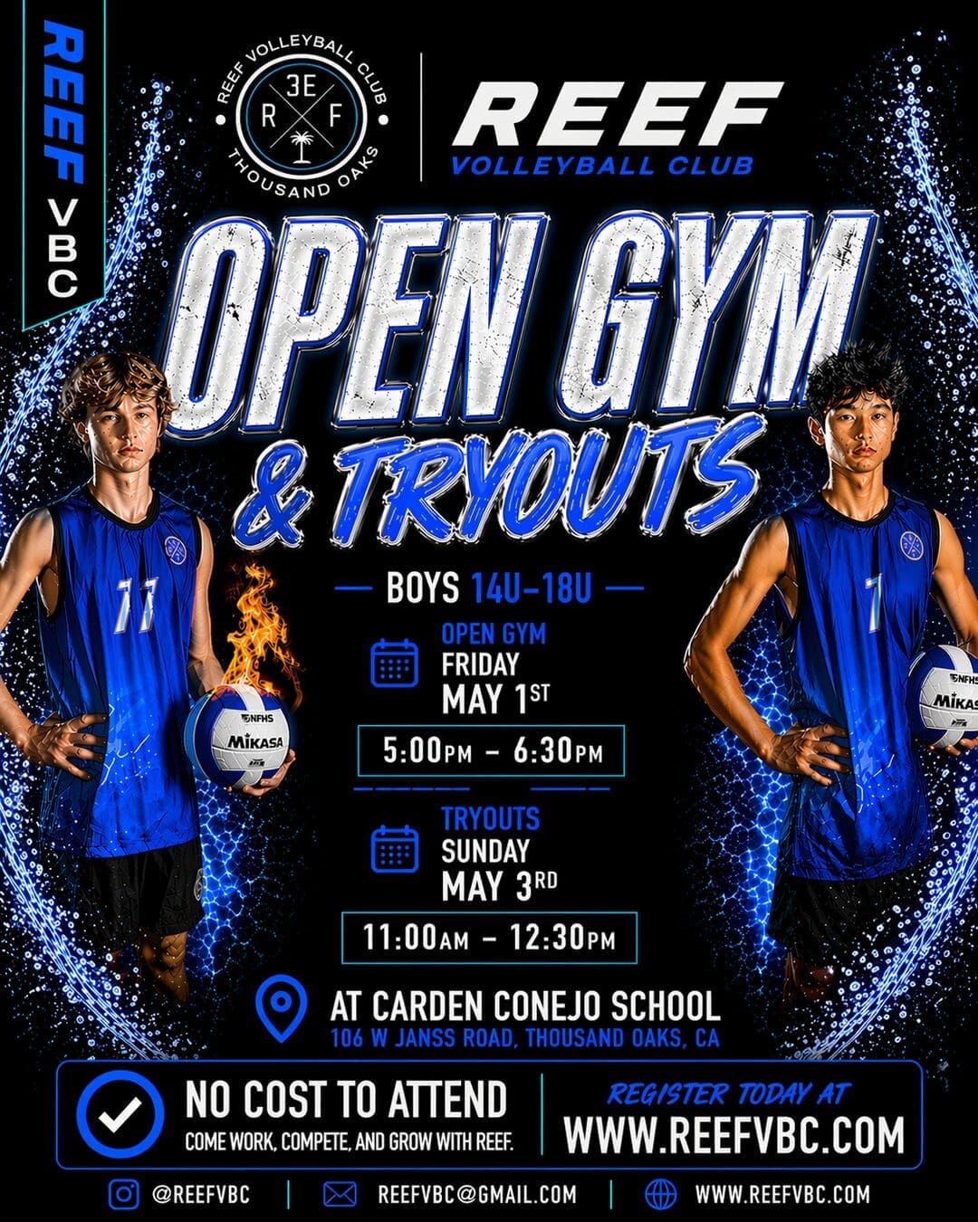 boys open gym post instagram