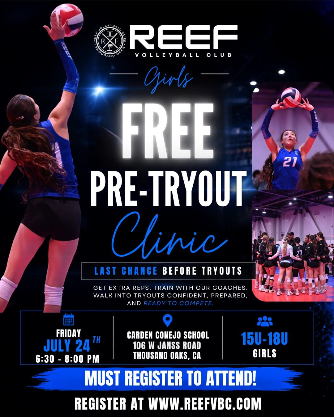 Pretryout clinic